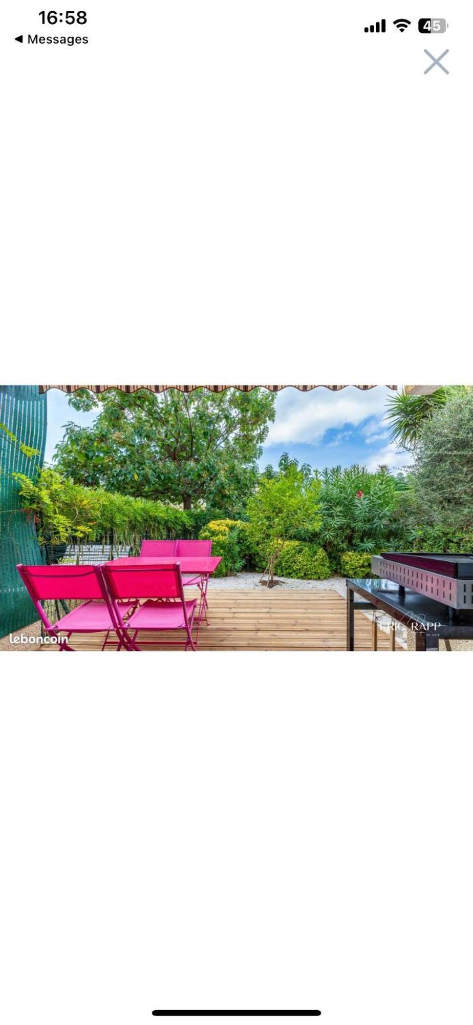 Beau T2 Avec Jardin Frejus Plage Exterior foto